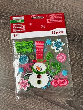 ❤️$2 Creatology Holiday 3D Stickers 23 Pieces